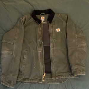 Olive Green Carhartt Full Swing Coat